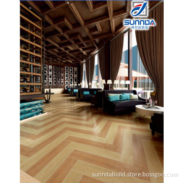 Sunnda lower price tiles,non slip porcelain tiles,glazed rustic wood look ceramic tiles